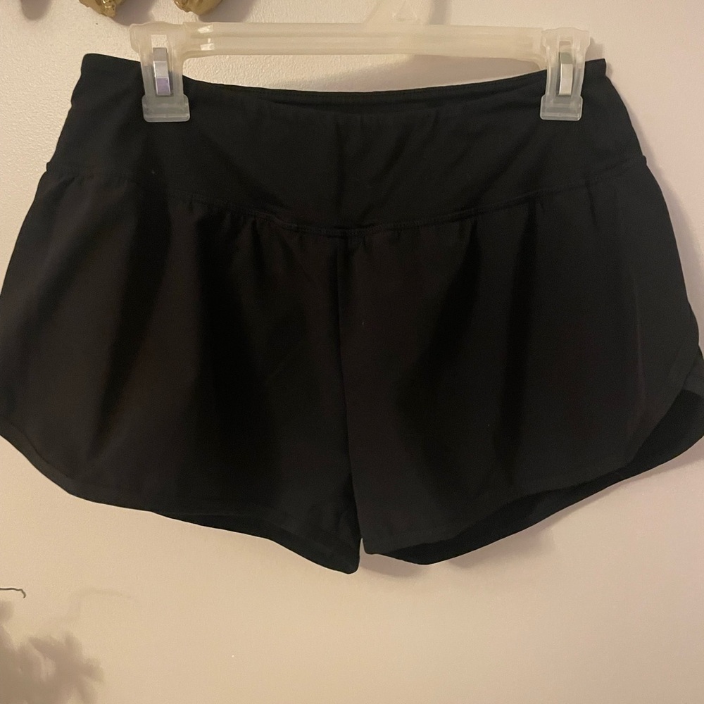 ZYIA Black Athletic Shorts Lightweight Comfortable Fit